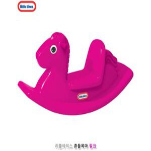 h2) 리틀타익스 흔들목마 핑크