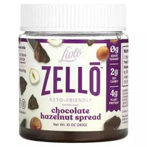 리브로 젤로 초콜릿 초코 헤이즐넛 스프레드 쨈 무설탕 슈가프리 283g Zello Chocolate Hazelnut Spread