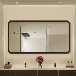 골드 실버 블랙 원목 프레임 거울 호텔 카페 욕실 화장실 백화점