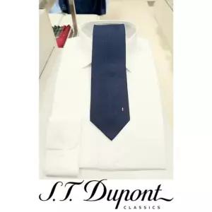 [갤러리아] 듀퐁타이 26년 봄여름 원포인트 솔리드 큐빅 넥타이 (TE6SM61KA010TNY)