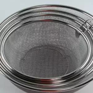 망 바구니 원형바구니 대 스텐 깔끔한 정리 데일리 필수템 모던한 디자인