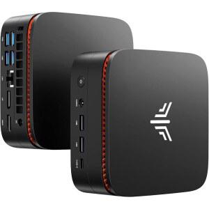 캠루이 피노바 P1 미니 PC, AMD 라이젠 3250U(최대 3.5GHz), 16GB DDR4 RAM 512GB M.2 SSD, 데스크톱 컴퓨터 지원 트리플 4K, WiFi, 비즈니스, 사무실, 가정용 이더넷