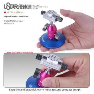 프라모델 도색용 악어집게USTAR 다목적 바이스 건담 모델 빌딩 조립 용 개의 교체 가능한 척 페인팅 도구