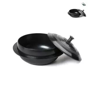 각종요리 세라믹 코팅 가마솥 다용도 요리 용기 18cm