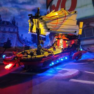 프라모델 조립용 실리콘 패드램프 아이디어가 포함된 LEGO 데스티니 70618용 조명 키트는 빌딩 블록을