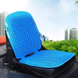 중장비메쉬방석 통풍시트 여름지게차용 플라스틱에어 방석민트