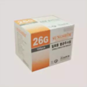 주사침 일회용주사침 일회용 의료용 성심 병원 니들 X5개 26G [fD8D354]