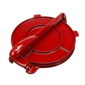 밀가루 및 옥수수 토르티야용 헤모톤 18.89인치 알루미늄 도우 프레스 토르티야 제조기 타코 엠파나다 미니 파이 주방용 원형 기계