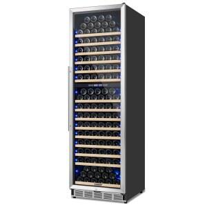 MZAVP 200 병 와인 냉장고, 24 인치 와인 쿨러 냉장고 프리스탠딩 또는 내장, 전문가용 듀얼 존 온도 제어, 저소음 작동 및 압축기 냉각 기능