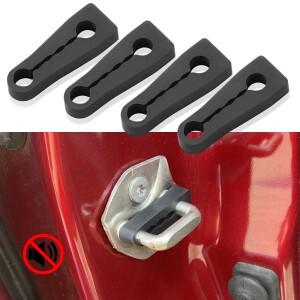 업그레이드 자동차 도어 잠금 댐퍼 고무 소음기 세트 Subaru 용 심플 설치 방음 쿠션