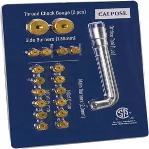 블랙스톤 28인치 및 36인치 그리들 테일게이트 레인지탑 콤보 싱글 버너 레크리에이션 스토브용 CALPOSE