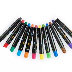 유치원 유리창 거울그리기 12색 크레용 키즈카페 놀이방