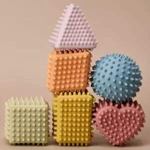 아기 오돌토톨 큼직한 촉감놀이 모양블록 창의력 안심 말랑