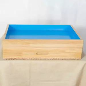 휴대용 샌드박스 모래상자 촉감놀이 트레이 서랍형 모래놀이 감각발달 완구