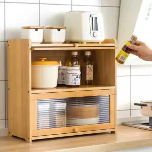 원목 찬장 미니 그릇장 주방 컵보드 커피장 장식장 수납장 식기장 그레이