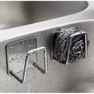 후크 플래너 앨범 필통 다용도 스틸 부착식 주방 스테인레스 수세미홀더 걸이