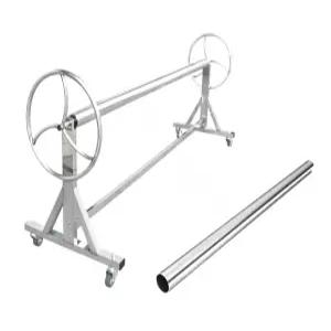 풀장 재 방수포 덮개 수영장 야외 관리 풀빌라 보온 풀커버 이동식 와인딩 단열 방수천