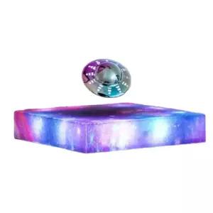 공중부양십자가램프 교회 소품 입체 성당 자기부상 무드등 자동회전 성경 십자가 선물