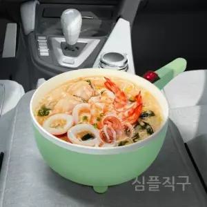 트럭용라면포트 포트 화물차용 전기 24볼트 600W 시거잭 커피 24V 카포트 트럭용 라면 냄비 차량용