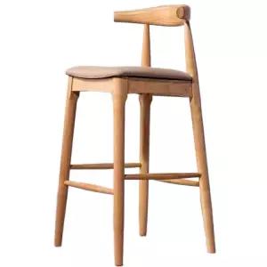 원목 원목색 스탠딩 키다리 높이 60 카운터 홈바의자 식탁용 카페 우드