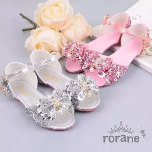 여름 리본 샌달 공주 여아 구두 QWy3+1PMr