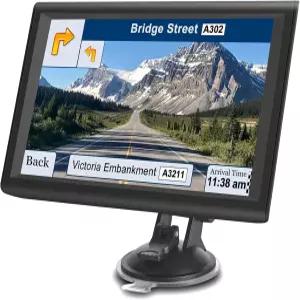 카 트럭 RV용 GPS 내비게이터 세미 2026용 9인치 트럭커 지도 실제 음성 회전 방향 알림 내비게이션 속도