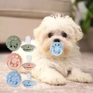 강아지 쪽쪽이 이갈이 장난감 치아발육기 공갈젖꼭지 터그놀이 용품 반려견 동물 개 분리불안 물품