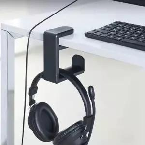 집게고정거치대 회전형 모자 헤드셋후크흡착판 귀여운 리걸이 부착형 떨어지지않는 옷가게소품 벽걸이형 벽