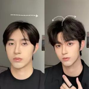 리온 남자앞머리집게 집게핀 세팅 뿌리볼륨집게