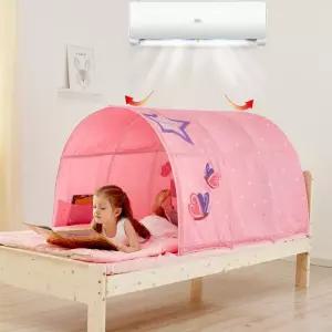 침대동굴 텐트 벙커 가림막 돔 침대 난방 터널 가름막 침대텐트 이층 실내 상품 동굴