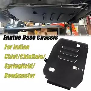 인디언 치프 치프테인 스프링필드 로드마스터 바이크 오토바이 블랙 스케이트보드 엔진 베이스 섀시 커버