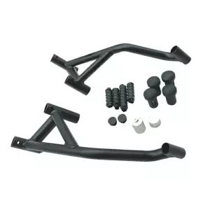 가와사키 ZX-4R ZX4r 경쟁용 엔진 프론트 가드 바 더블 스프링 헤드 범퍼