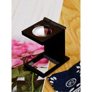 텍스타일 눈금 확인용 10배율 3단 접이식 확대경