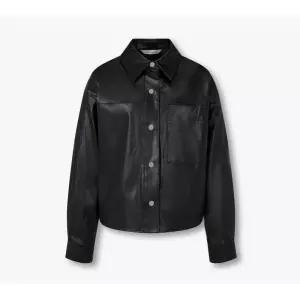 매장정품 VOV 보브 스냅 버튼 신세틱 레더 자켓7156160003 1081923