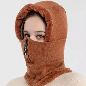 넥워머 모자 침낭 두꺼운 방한 겨울 캠핑