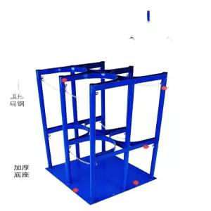 가스용기 홀더 보관함 건설현장 가스통 질소 거치대