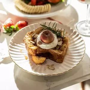 에라토 신혼부부 그릇 코튼 도자기 화이트 접시 20cm 1p