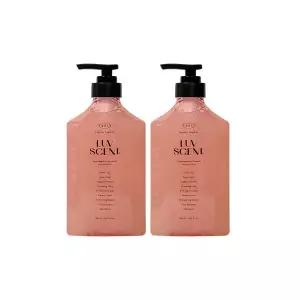 애경 럽센트 스크럽워시 플라워마켓 화이트튤립향 500ml 2개