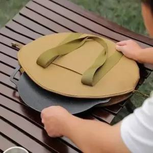 케이스 커버 냄비 캠핑 가방 파우치 그리들 보관 불판