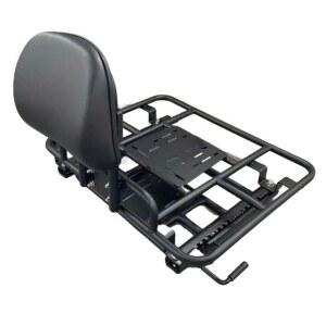 배달가방거치대 짐받이 자전거 자전거랙 탈착식 오토바이 프레임리스 리어백 후면 범용 등받이 브라켓 짐칸 배달통 선반