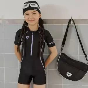 매장정품 ARENA 아레나 여아동 생존수영세트 킥앤풀 3부 반신 슈트 키트 (A5SG1KG03BLK) 1109411