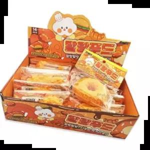 부드러운촉감 말랑이 음식모형 장난감 말랑기 초코렛 모형 14개입