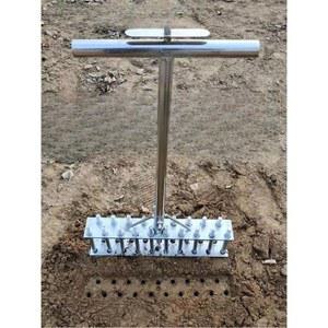 모종이식 타공공구 잔디 에어레이터 행 간격 5 뚫기 주식 4cm 이중 파종기