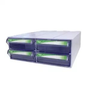 [생활] 2층2칸 다용도 책상정리 칸막이설치가능 소품정리함