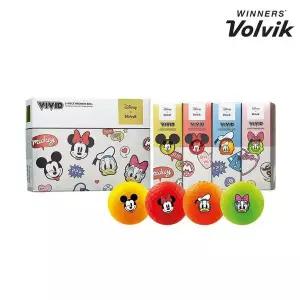 볼빅 VIVID 12 디즈니 미키프렌즈 골프공