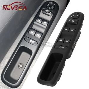 푸조 308 408 해치백 왜건 자동차 전동 마스터 파워 윈도우 컨트롤 스위치 글래스 버튼 96650620ZD