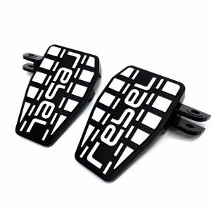 빌렛 풋페그 페그 T 와이드 레블1100 REBEL1100 범용 풋 브레이크 검정색 바이크 페달 용품 시트 드라이버 대형 발판 CMX110 오토바이