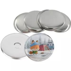 자석 핀버튼 키링 메탈 원형 DIY 제작 58MM 100개