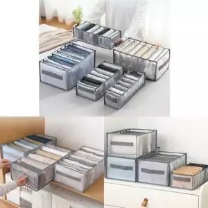 [생활] 속옷정리함    칸막이 바지정리 옷수납 세트 메쉬정리함