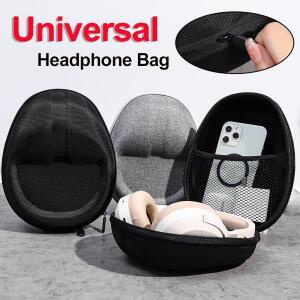 소니 WH-1000XM4 MDR-ZX100 WH-CH720N 헤드셋 보관 가방 하드 쉘 이어폰 운반 파우치 박스용 범용 헤드폰